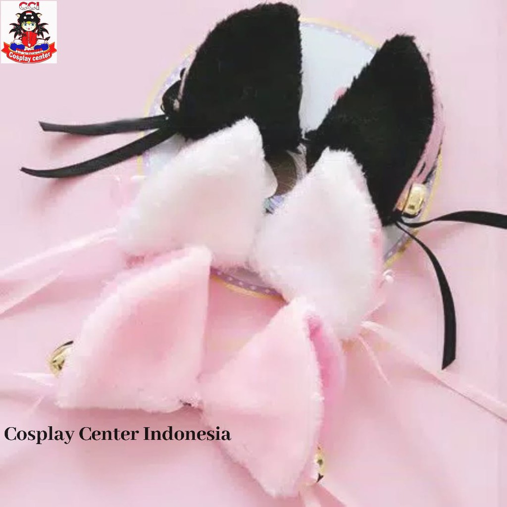 [Bisa COD] Jepit Telinga Kucing Anime Jepit Nekomimi Fur Ears Anime Telinga Kucing Cosplay Lucu