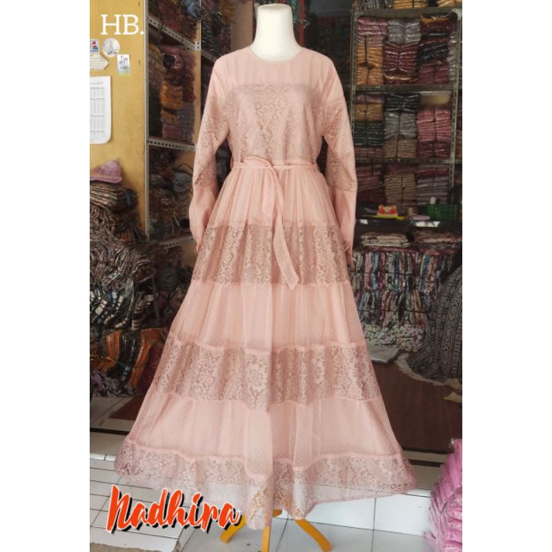 NADIRA DRESS ori MB best seller di shopee