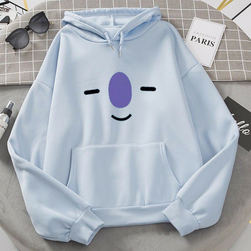 S - XXXXXXL(6XL) Hoodie BT21 RJ KOYA CHIMMY MANG COOKY VAN TATA SHOOKY semua Karakter Idol Oversize S M L XL XXL 3XL 4XL XXXXXL 5XL Hoodie Jumper Cute Kpop Boneka Chibi BIGSIZE Jumbo