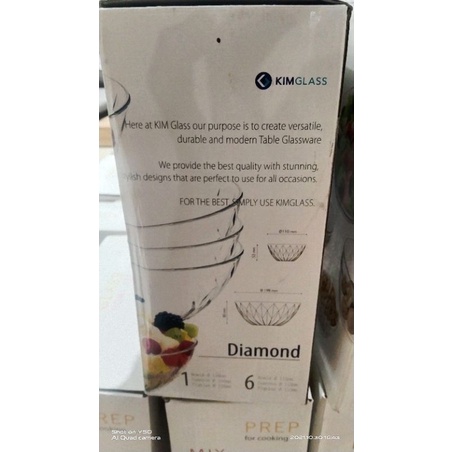 GLASS BOWL SET 7 PCS