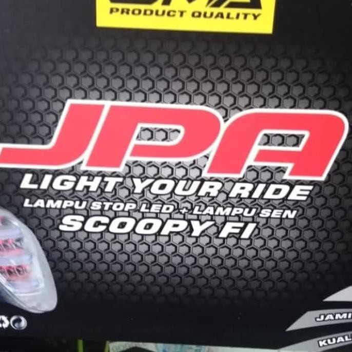 Stoplamp LED Honda Scoopy FI Lampu belakang Motor Aksesoris "HARGA PROMO"