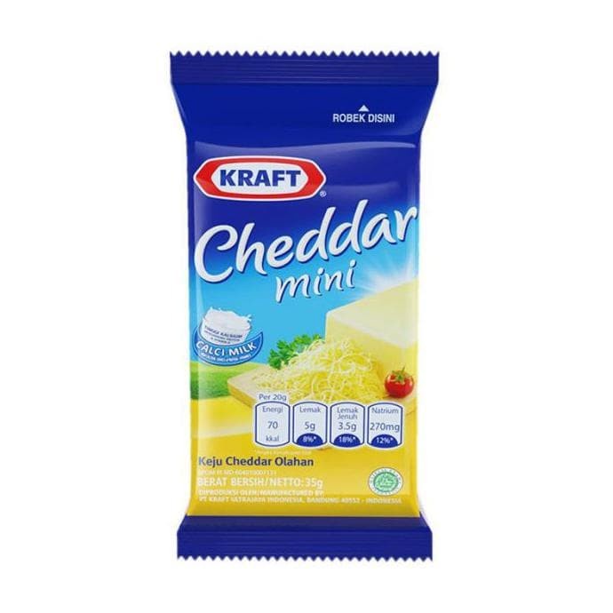 

KEJU KRAFT CHEDDAR 30 GR