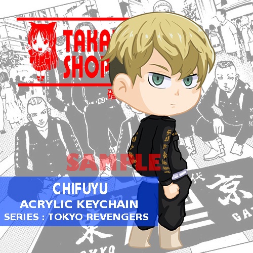 Keychain Acrylic / Gantungan Kunci Akrilik CHIFUYU Tokyo Revengers