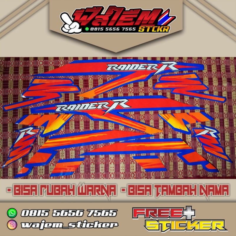 Striping Satria Fu Cbu / Barong