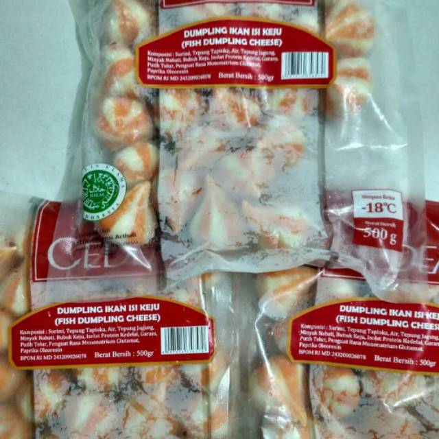 

Cedea Fish Dumpling cheese 500 gr