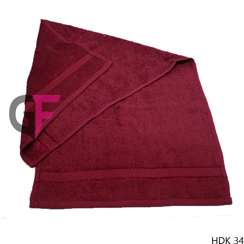 GIOFLO Handuk Untuk Wajah Maroon / HDK 34