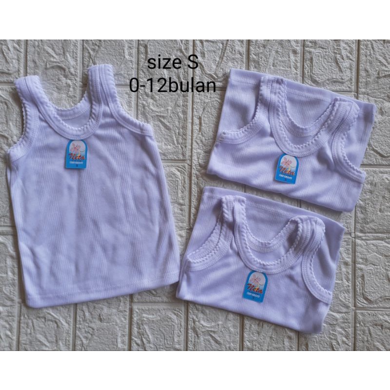 kaos dalam/kaos kotang bayi neta