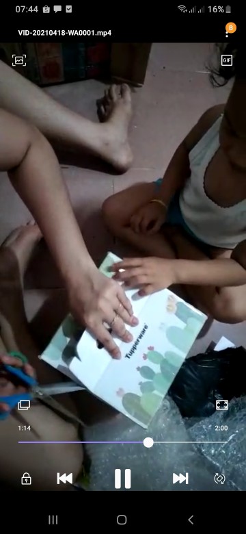 Green Deco Canister + Free Mini Deco Canister Set & Tanpa Free (toples) Tupwr