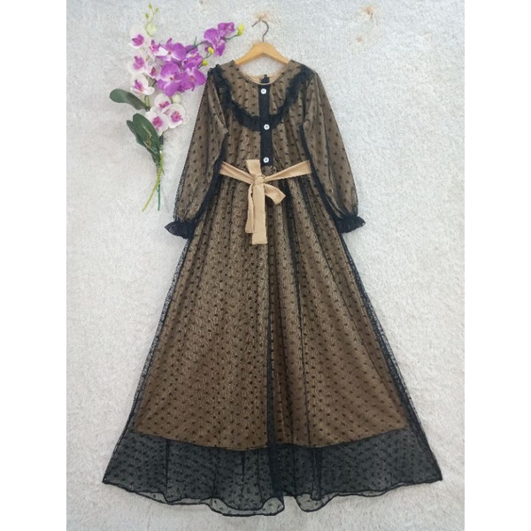 GAMIS BRUKAT TILE COUPLE IBU DAN ANAK