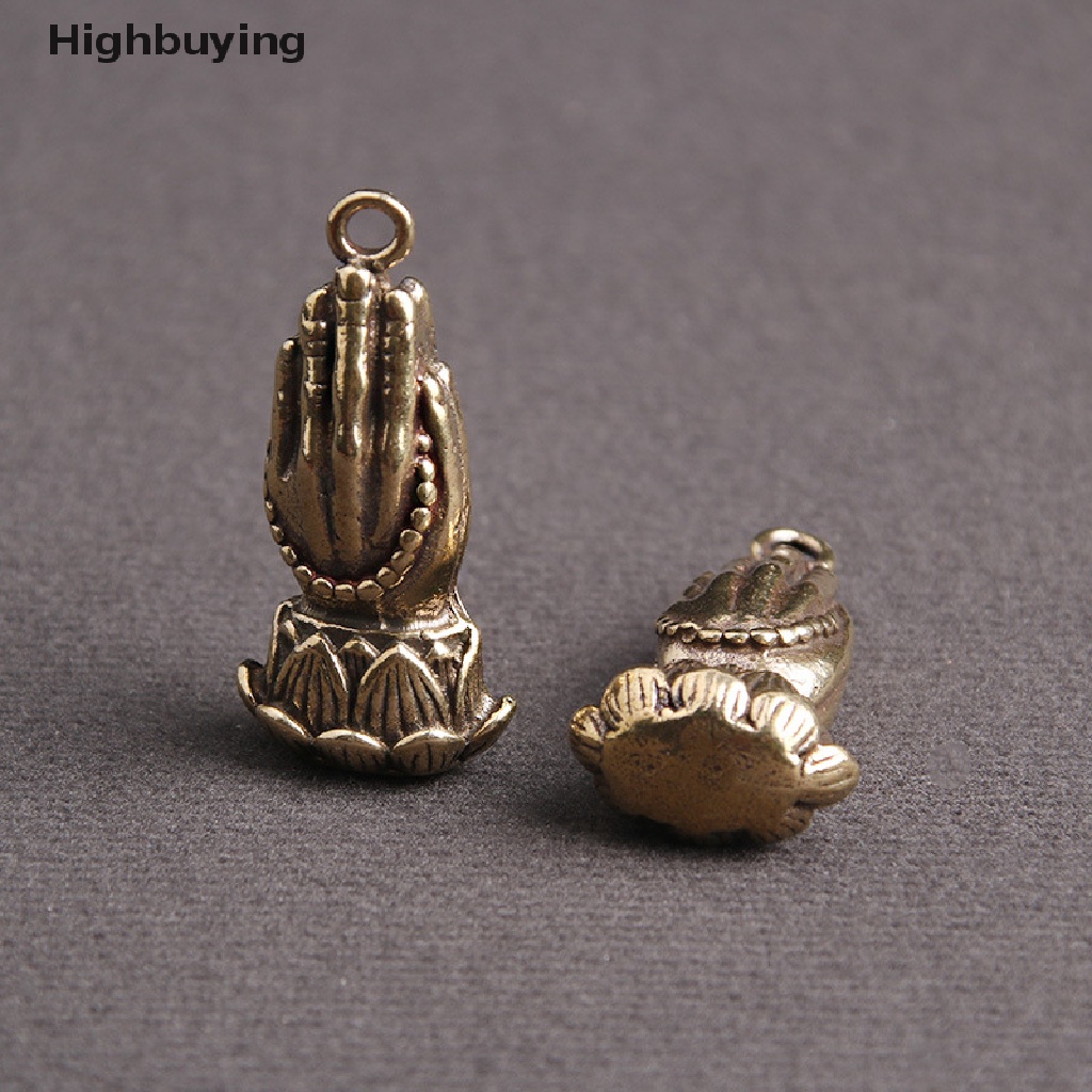 Hbid Liontin Patung Buddha Mini Bahan Kuningan Untuk Dekorasi Meja Glory