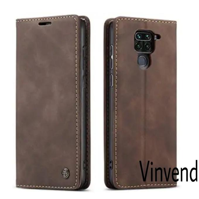 Xiaomi Redmi Note 9 Flip Case Caseme Cover Leather Wallet Dompet