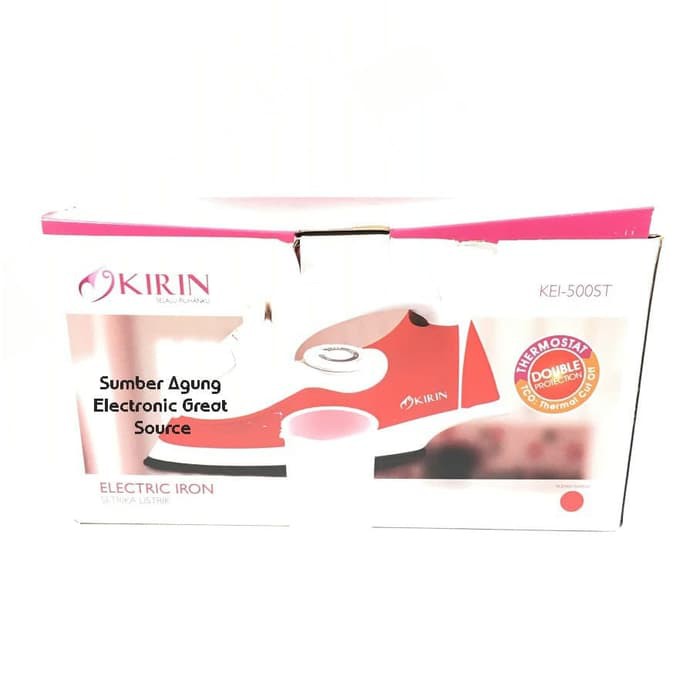 Kirin KEI500ST KEI500 500 Setrika Listrik Seterika Anti Lengket Electr