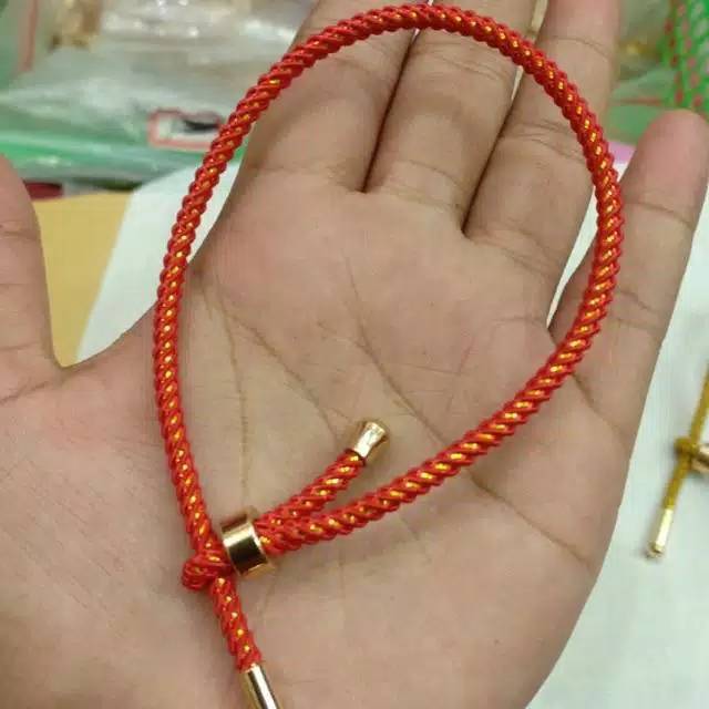 FF Gelang wanita gelang tali hongkong gelang hongkong gelang emas hongkong variasi benang emas