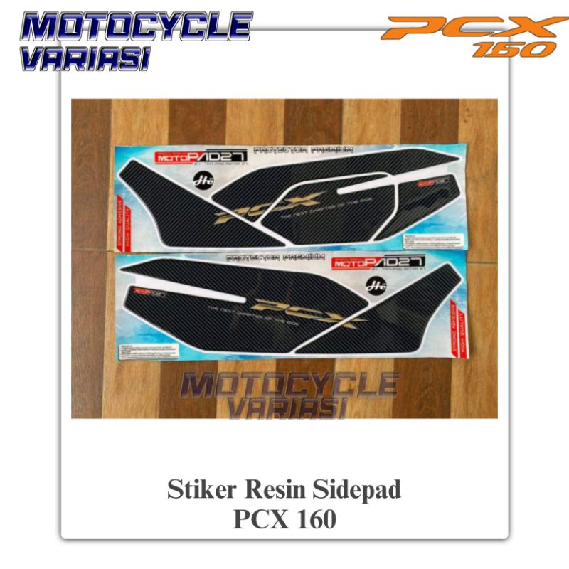 Stiker PCX 160 Stiker Sidepad PCX 160 Resin Premium