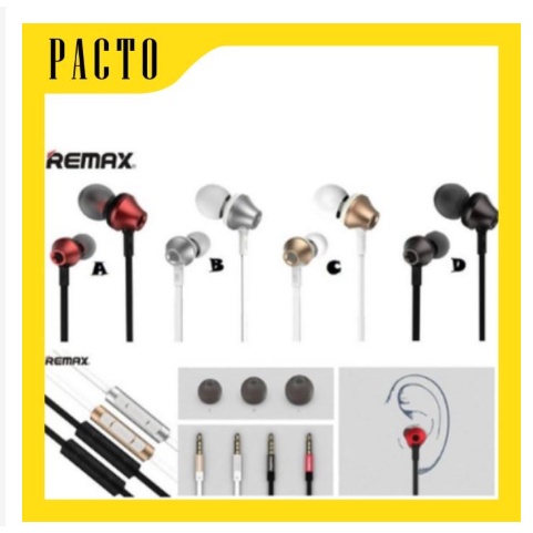 REMAX 610D - MOST POPULAR EARPHONE/HEADSET/HANDSFREE RM 610D