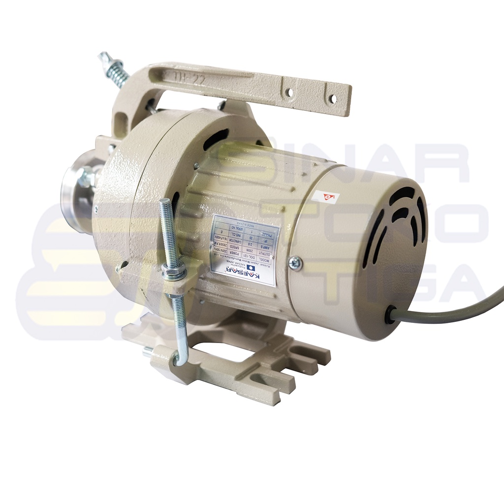 DINAMO CLUCTH MOTOR 250 WATT MANUAL MESIN JAHIT OBRAS OVERDEK HIGH SPEED INDUSTRIAL