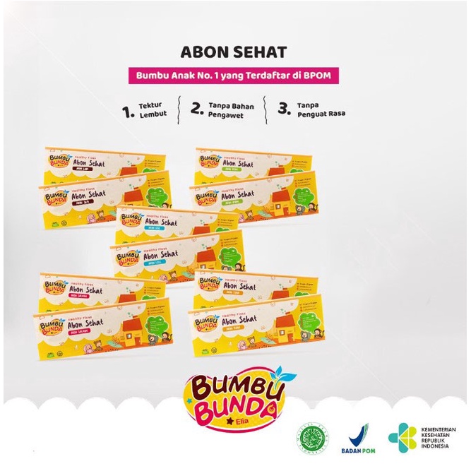 Bumbu Bunda by Elia Abon MPASI Bayi Non MSG