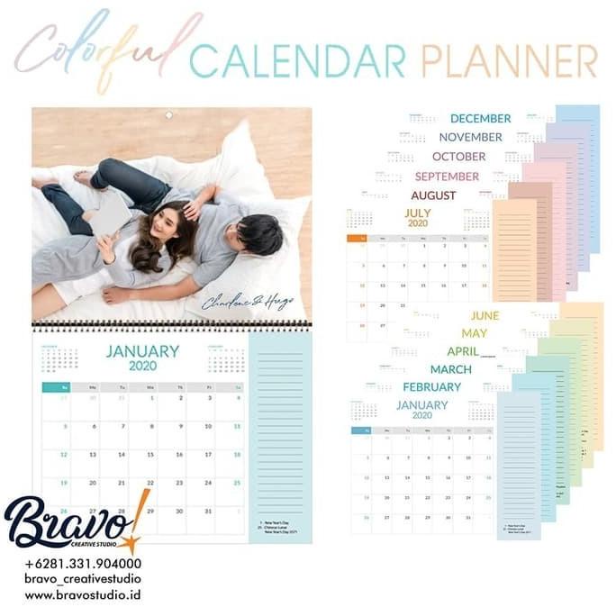 

Office & Stationery | Document Organizer | Colorful Planner Calender Diary Kalender Dinding Cute Agenda A3 No Pic | Best Seller