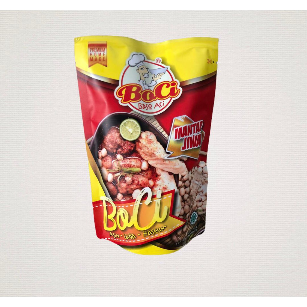 Boci BAso Aci Mantap Jiwa/Boci basi aco/Boci/Boci original/Boci Korean Spicy/Mantap jiwa/Baso aci