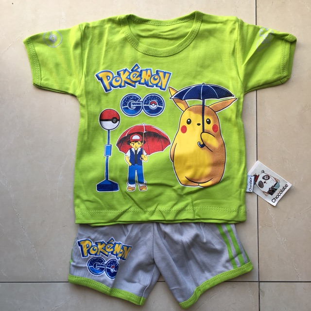 SALE!!! SETELAN ANAK 6bulan-1Tahun POKEMON