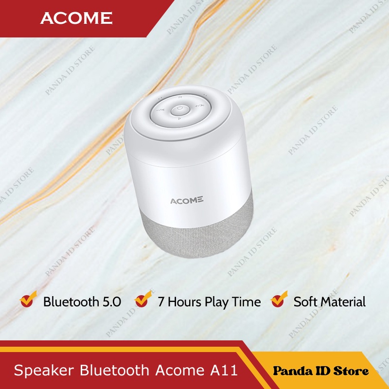Speaker Bluetooth 5.0 Acome A11 TWS 5W Bass Portable