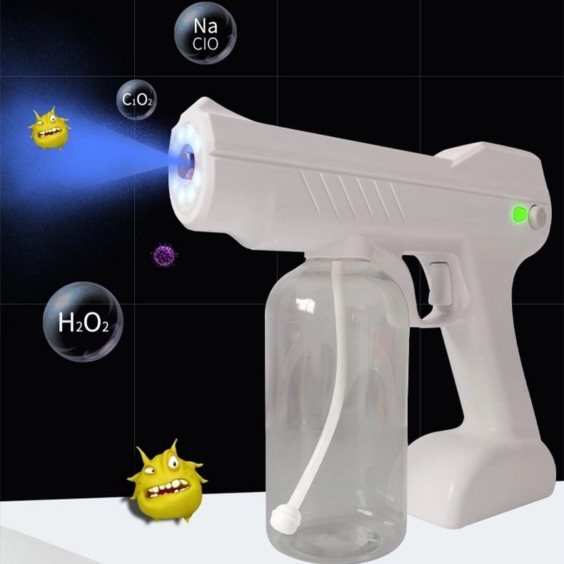 Nano Spray Gun Disinfectant Wireless 800 ml UV Sterilizer Gun