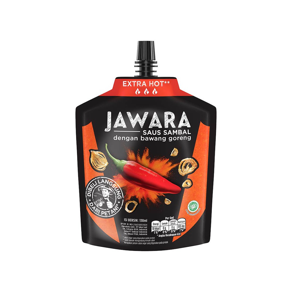 

JAWARA SAUS SAMBAL EXTRA HOT130ml