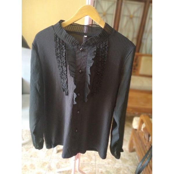 Atasan Wanita [Hitam Polos]