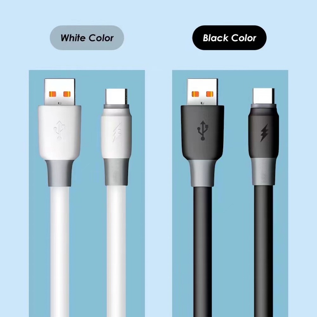 Sanjaya Kabel Data For TYPE C Tebelan 6.0 Kabel 2.4A Cable Quick Charger