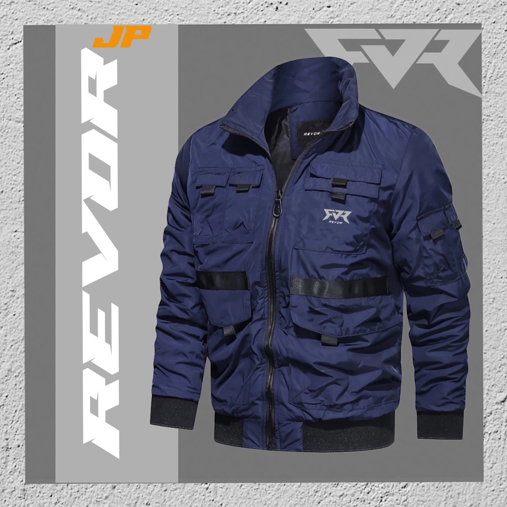 Revor JP Jaket Motor Windproof