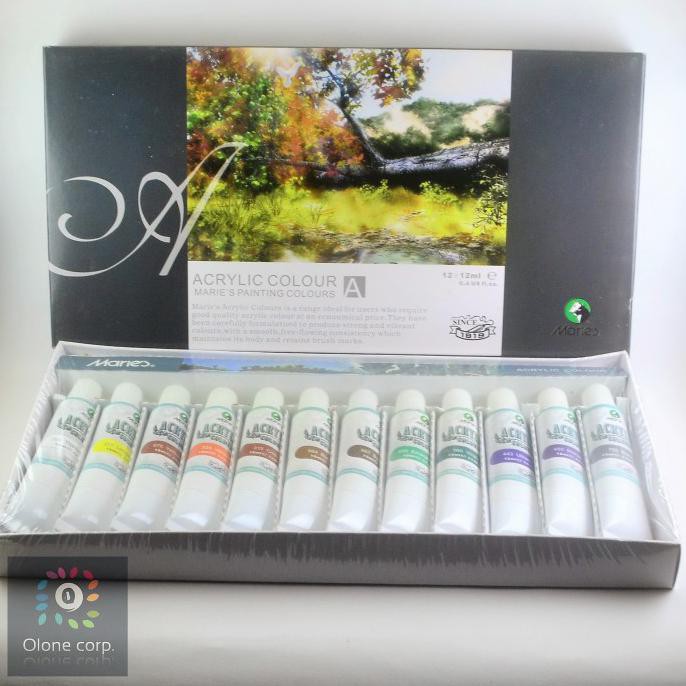 

Stok Baru! Cat Akrilik Marie'S (12 Acrylic Colour) Termurah