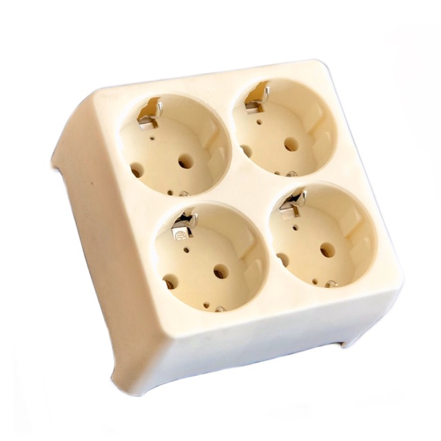 Stop Kontak Outbow Colok Loyal 4 Lubang - Steker T Kotak Loyal Yunior