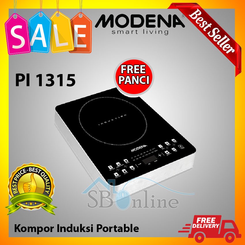 Modena Portable Induction PI 1315 Kompor Induksi