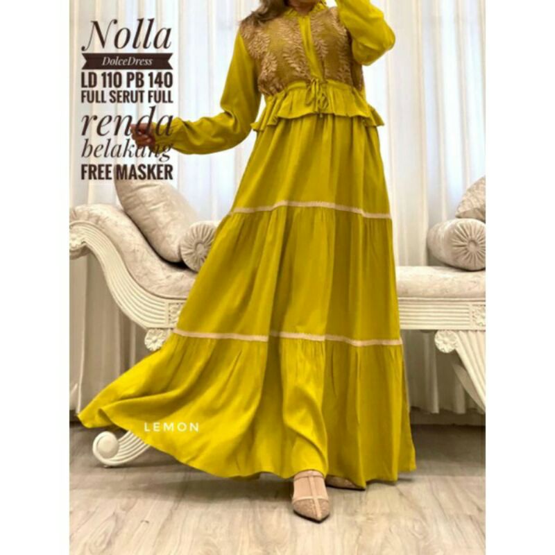 DASTER ARAB NOLLA DRESS DOLCE ORIGINAL