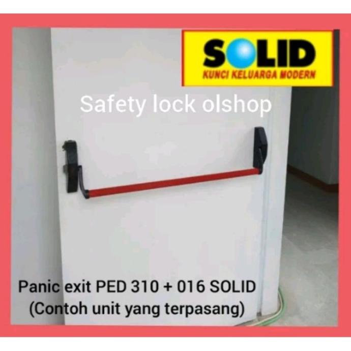 Panic Exit Panic Bar Ped 310 + 016 Solid