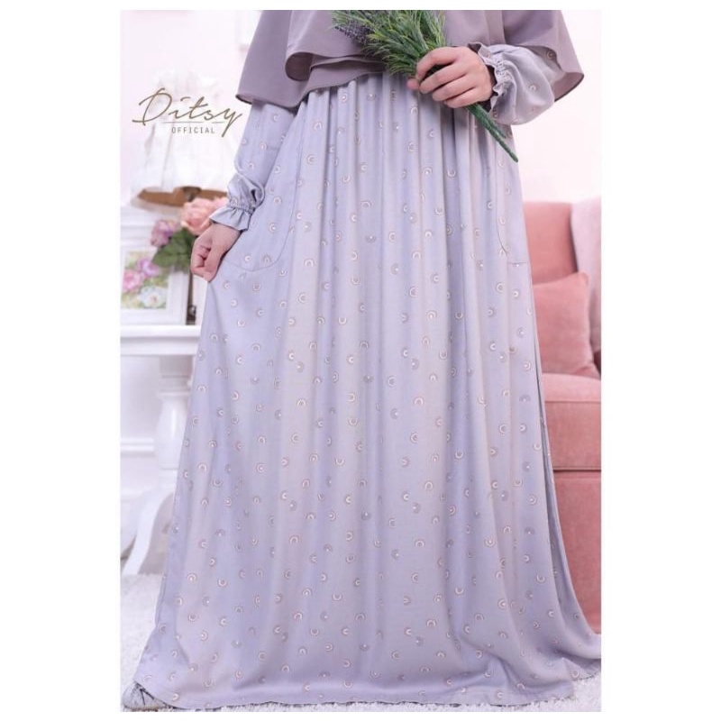 RAINBOW GREY SIZE XL BY DITSY OFFICIAL JUNI 2021