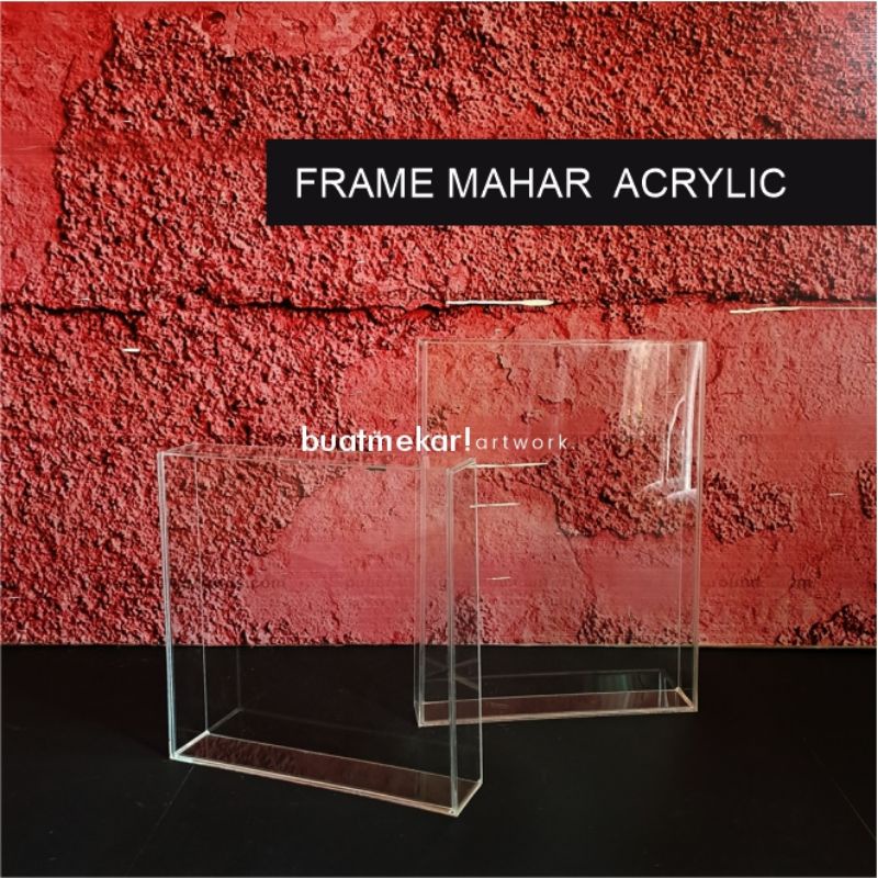 Jual Frame Mahar Akrilik Scrap Frame Frame Akrilik Shopee Indonesia