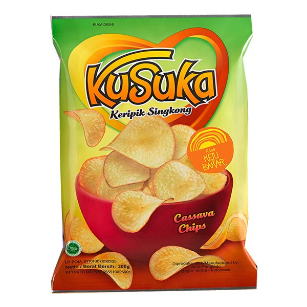 

Kusuka Kripik Singkong Keju Bakar 60 Gr