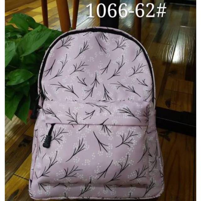 Tas ransel fashion import 1066-62 motif