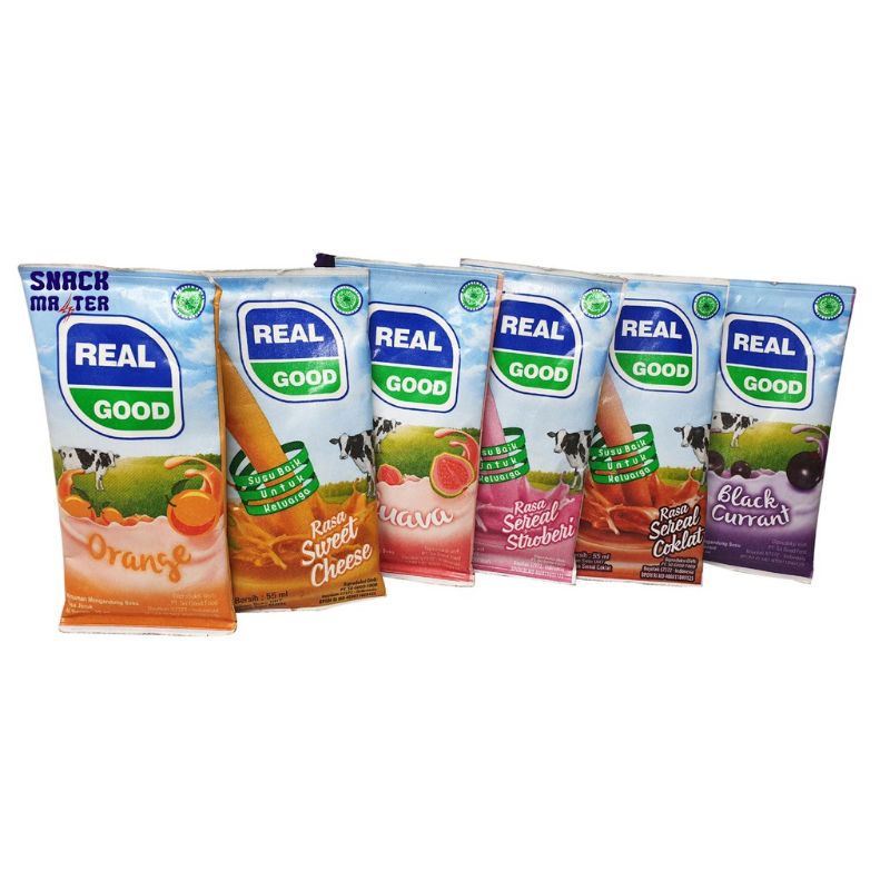 

SUSU UHT REALGOOD / REAL GOOD MINI NETTO 50 ml