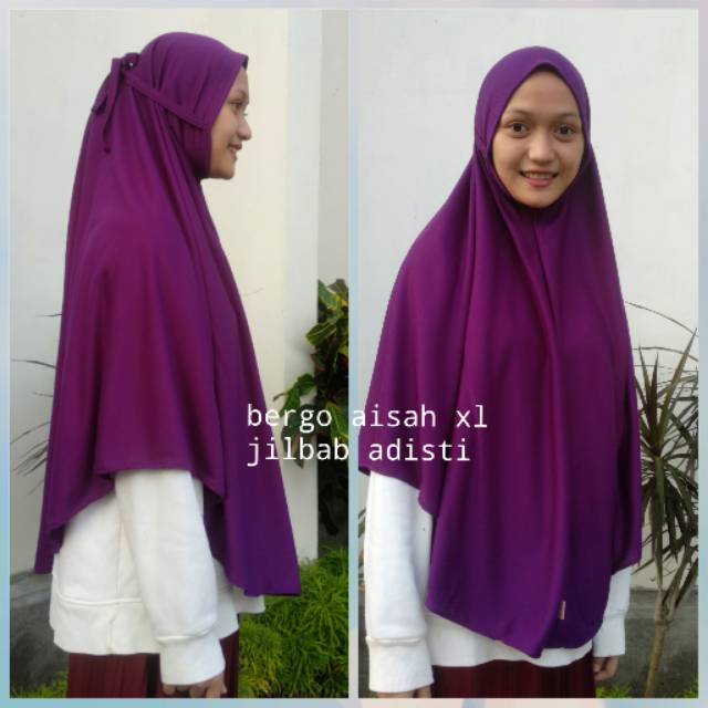 Bergo kaos syari tali