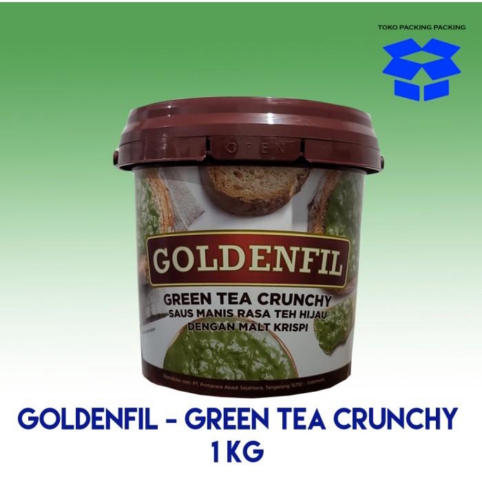 

Selai Goldenfill - Green Tea Crunchy / Selai Rasa Green Tea Crunchy 1 Kg