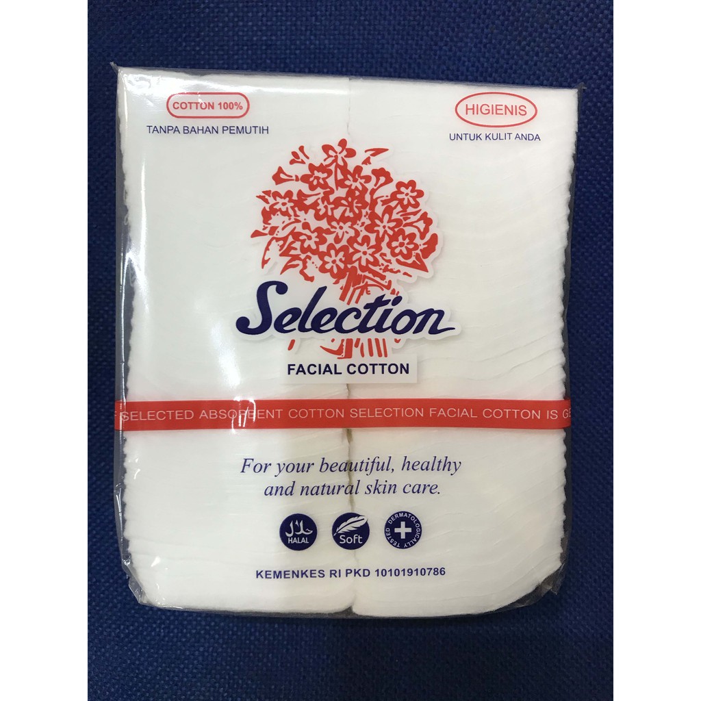 Kapas Wajah Selection 35gr Pembersih Kecantikan Facial Cotton Murah