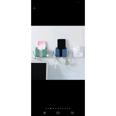 holder tempat casan hp dinding