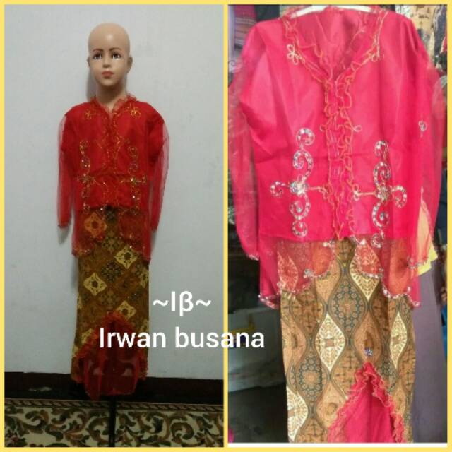 Baju adat sunda perempuan anak sd