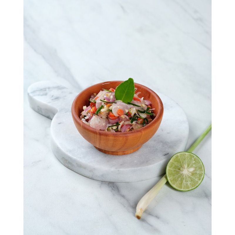 Mangkok Sambel Kayu - Mangkok Bumbu - Wooden Chili