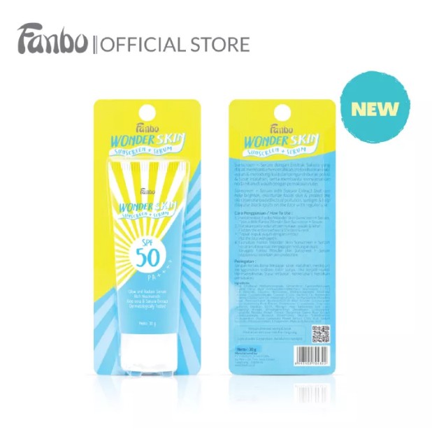 Fanbo Wonder Skin Sunscreen &amp; Serum SPF 50