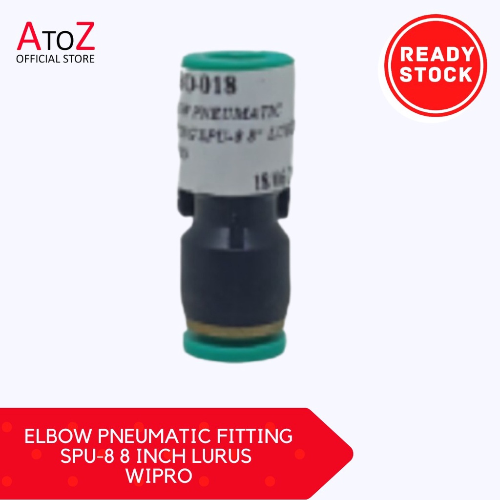 ELBOW PNEUMATIC FITTING SPU-8 8 INCH LURUS  WIPRO