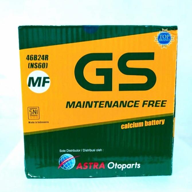 Aki mobil Suzuki Swift GS astra MF NS60 aki kering langgengb4 Juara