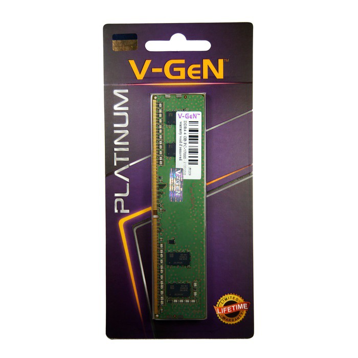 Ram PC VGeN DDR4 4gb 8gb 16gb PC17000 2133Mhz V-GeN Longdimm Platinum